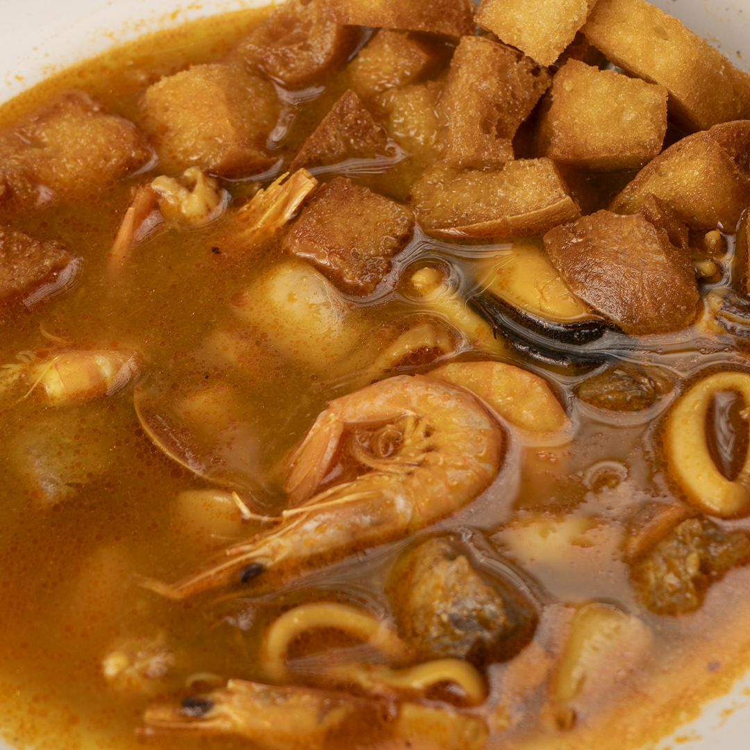 Sopa de marisco